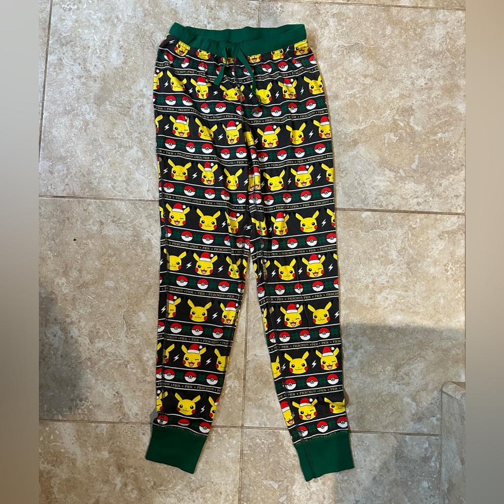 Pikachu pajama pants!